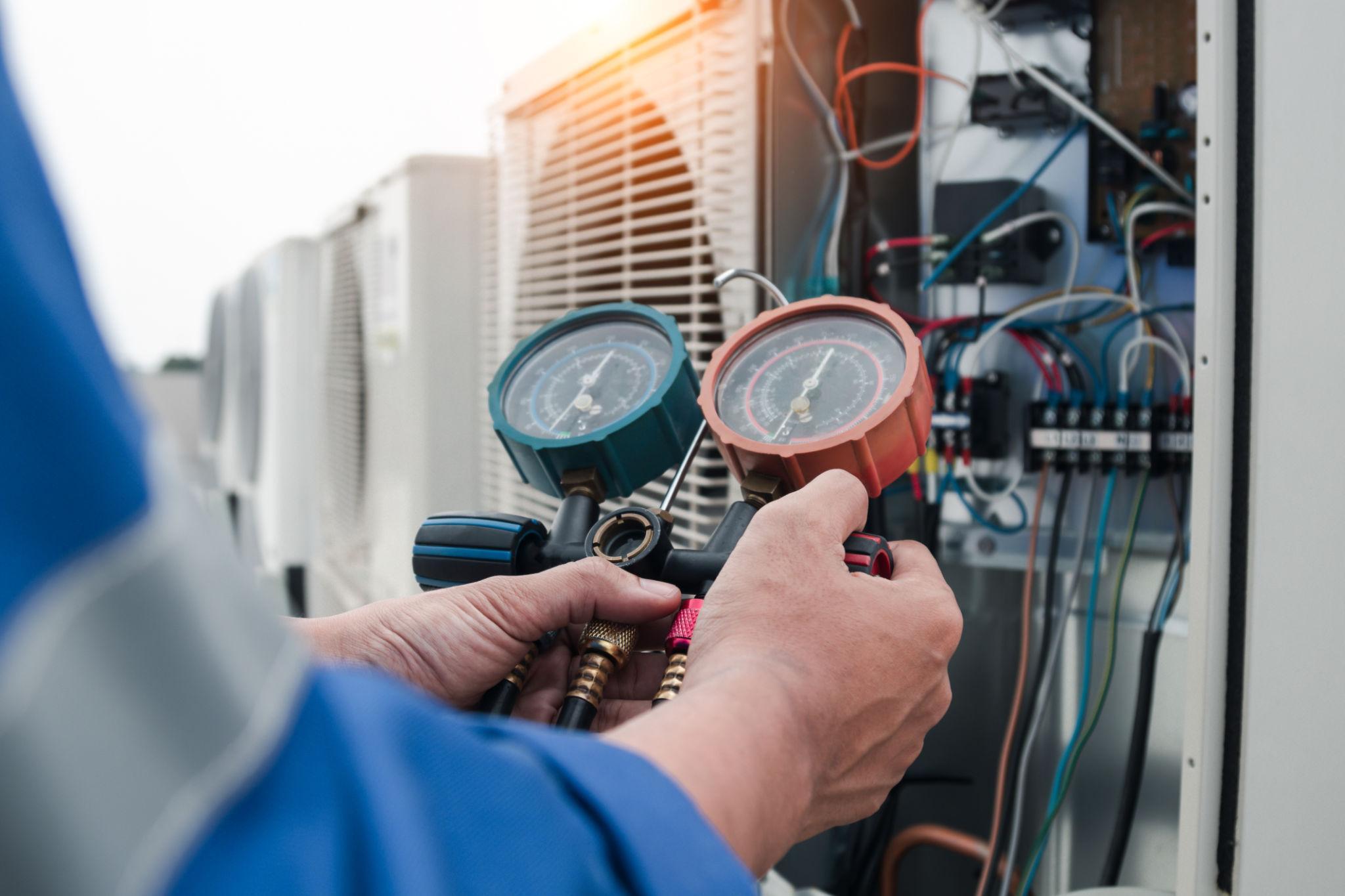 Spring cooling tune-up service